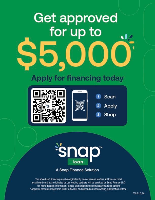 SNAP Finance - Get approved for up to $5,000